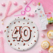 テントウムシの誕生日パーティー ビッグエイジ ペーパープレート (パーティー)