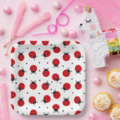 テントウムシ ペーパープレート (パーティー)