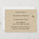 テントウムシ ラディバード ビートル 昆虫 虫 招待状 (裏面)