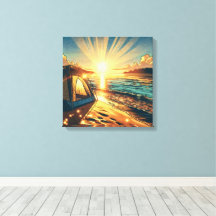 テントオンザビーチキャンプをテーマ