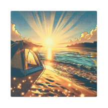 テントオンザビーチキャンプをテーマ