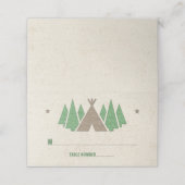 テントキャンバスアウトドアキャンピングバー（ユダヤ教の）バル・ミツバー プレイスカード (外部開封)