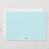 テントキャンピングスノーホリデークリスマスカード シーズンカード (裏面)