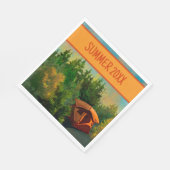 テントキャンピングピクニックビベス スタンダードランチョンナプキン (角)