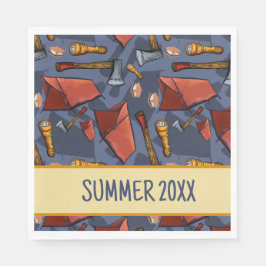 テントキャンピングペーパーナプキン スタンダードランチョンナプキン