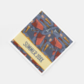 テントキャンピングペーパーナプキン スタンダードランチョンナプキン (角)