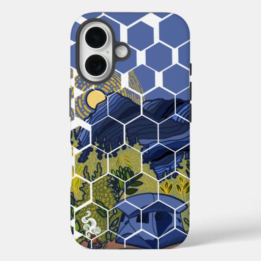 テントキャンピングiPhoneケース Case-Mate iPhoneケース (裏面)