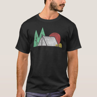 テントキャンプファミリー Tシャツ