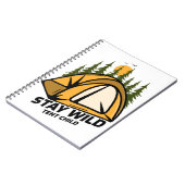 テントキャンプ ノートブック (左側)