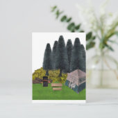 テントキャンプin the Forest ポストカード (スタンド正面)