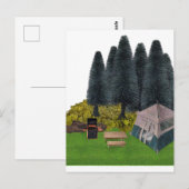テントキャンプin the Forest ポストカード (正面/裏面)
