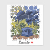 テントキャンプin the Mountains シール (シート)