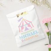 テントサーカスカーニバル誕生日パーティー好意バッグ フェイバーバッグ (封をした状態)