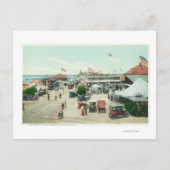 テントシティアンドアミューズメントプラザの空中展示 ポストカード (正面)