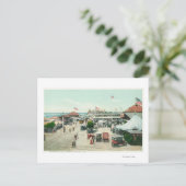 テントシティアンドアミューズメントプラザの空中展示 ポストカード (スタンド正面)