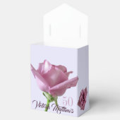 テントビーフボックスラベンダー薄紫バラ誕生日 フェイバーボックス (オープン)