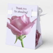 テントビーフボックスラベンダー薄紫バラ誕生日 フェイバーボックス (裏面サイド)