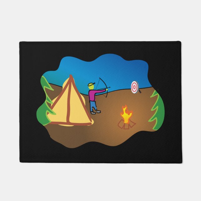 テント入力マット ドアマット (正面)