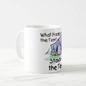 テント内の動作 コーヒーマグカップ (正面左)