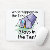 テント内の動作 マウスパッド (マウス)