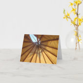 テント小屋 カード (黄色い花)