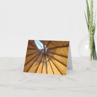 テント小屋 カード