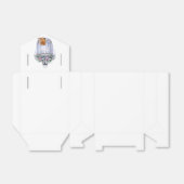 テント紙の好意ボックス夏の国の結婚式素朴 フェイバーボックス (折り畳みなし)