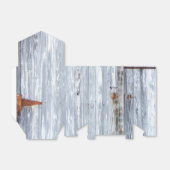 テント紙ビーフボックスホワイトウォッシュウッドバーンドアーク フェイバーボックス (折り畳みなし)