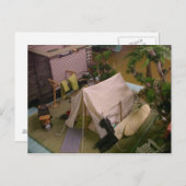 テント ポストカード (正面/裏面)