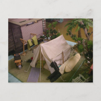 テント ポストカード
