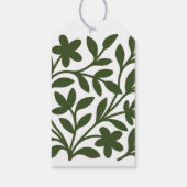 テンドリルガーデングリーンつる植物離れフローラ ギフトタグ (裏面)
