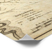 テンナシー政府地図 ポスター (角)