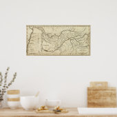 テンナシー政府地図 ポスター (キッチン)