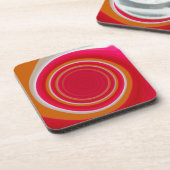 テンネ赤と白 コースター (左側)