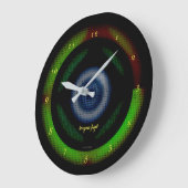 テンパスフギットアクリル壁時計 ラージ壁時計 (傾斜)