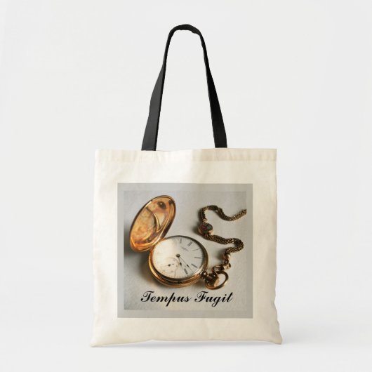 テンパスフギットアンティークポケットウォッチトート トートバッグ (正面)