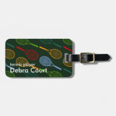 テンパーソナライズされたスト ラゲッジタグ (正面横)