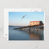 テンビーの古いライフボートステーション ポストカード (正面/裏面)