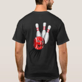 テンピンボウリング ストライク Tシャツ (裏面)