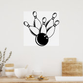 テンピンボーリング ポスター (キッチン)