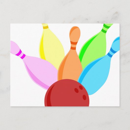 テンピンボーリング ポストカード (正面)