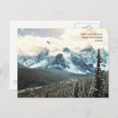 テンピークスの谷のポストカード ポストカード (正面/裏面)