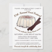 テンブルクプエルトリカプディングフードフェスティバル 招待状 (正面)