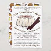 テンブルクプエルトリカプディングフードフェスティバル 招待状 (正面/裏面)