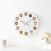 テンプス時計 ラージ壁時計 (ホーム)