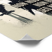 テンプラーナイトモットザクラスダー引用文 ポスター (角)