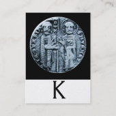 テンプラーモノグラムパール騎士団の封印 名刺 (裏面)