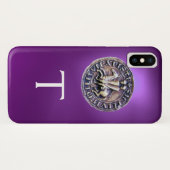 テンプラーモノグラム騎士団の封印 Case-Mate iPhoneケース (裏面(横))