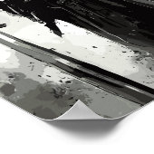 テンプラール騎士十字軍/抽象芸術戦士 ポスター (角)