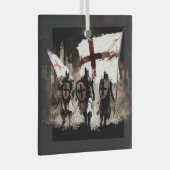 テンプラール騎士団が聖都に入る ガラスオーナメント (正面右)